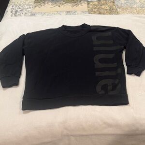 lululemon athletica Black Sweatshirt